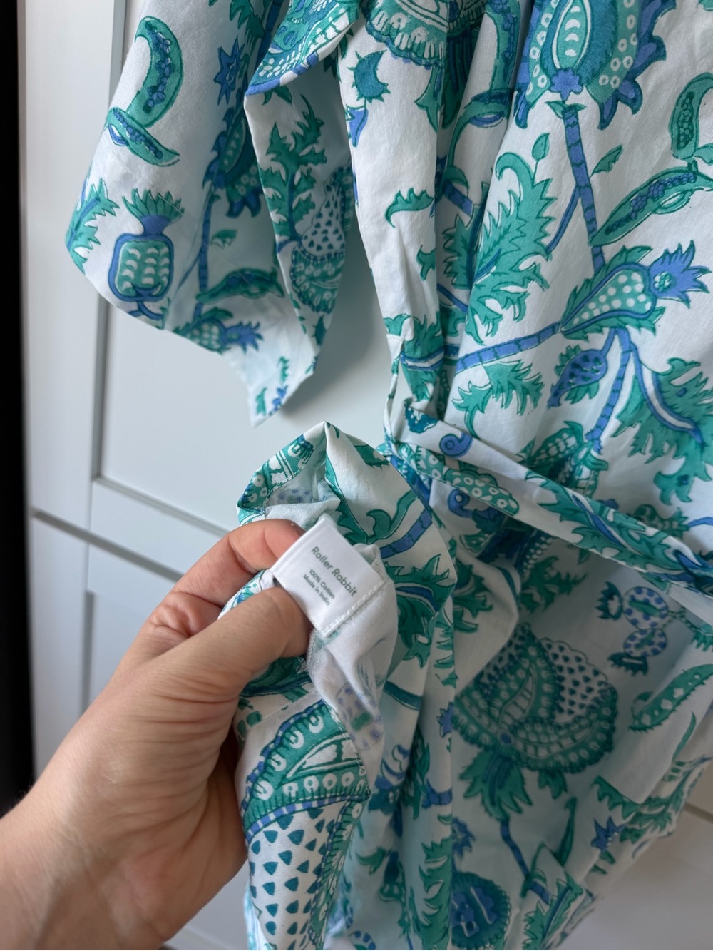NWT Roller Rabbit Amanda Kimono Robe - Picture 7 of 7